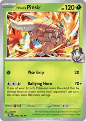 Ethan's Pinsir 1/182<br/>GIDORA