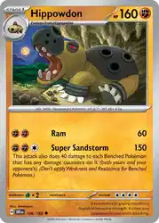 Hippowdon 106/182<br/>Minahamu