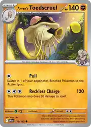 Arven's Toedscruel 110/182<br/>Yuya Oka