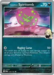 Cynthia's Spiritomb 129/182<br/>satoma