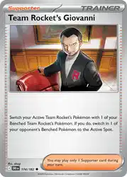 Team Rocket's Giovanni 174/182<br/>akagi