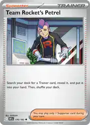 Team Rocket's Petrel 176/182<br/>GOSSAN