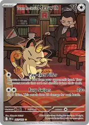 Team Rocket's Meowth 203/182<br/>Shimaris Yukichi