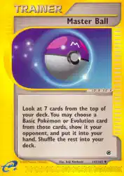 Master Ball 143/165<br/>Keiji Kinebuchi