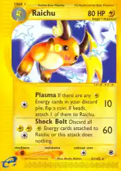 Raichu 61/165<br/>Atsuko Nishida
