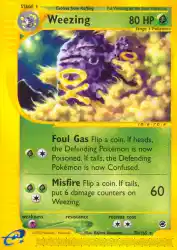 Weezing 70/165<br/>Hajime Kusajima