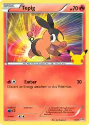 Tepig 13/25<br/>Ken Sugimori