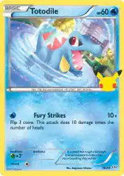 Totodile 18/25<br/>Kagemaru Himeno