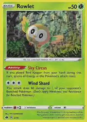 Rowlet 2/15<br/>HYOGONOSUKE