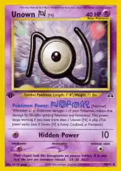 Unown N 50/75<br/>CR CG gangs
