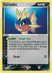 Carvanha 47/108<br/>Ken Sugimori