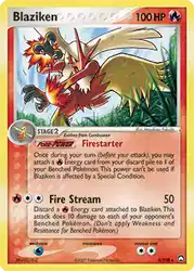 Blaziken 5/108<br/>Masakazu Fukuda