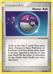 Master Ball 78/108<br/>Keiji Kinebuchi