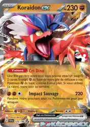 Koraidon ex 125/198<br/>aky CG Works