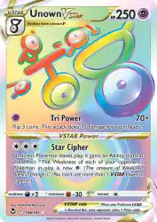 Unown-VSTAR 199/195<br/>PLANETA Mochizuki