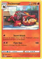 Incineroar 32/195<br/>Hideki Ishikawa