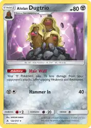 Alolan Dugtrio 122/214<br/>SATOSHI NAKAI