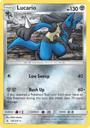Lucario 126/214<br/>Midori Harada