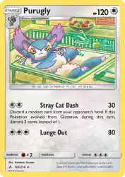 Purugly 160/214<br/>Tomokazu Komiya
