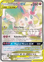 Gardevoir & Sylveon-GX 205/214<br/>Atsuko Nishida
