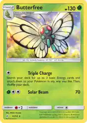 Butterfree 4/214<br/>Midori Harada