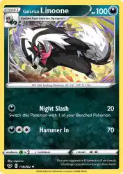 Galarian Linoone 118/202<br/>nagimiso