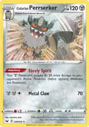 Galarian Perrserker 128/202<br/>Mitsuhiro Arita