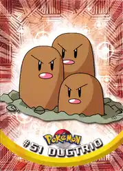 Dugtrio 51/151<br/>Ken Sugimori