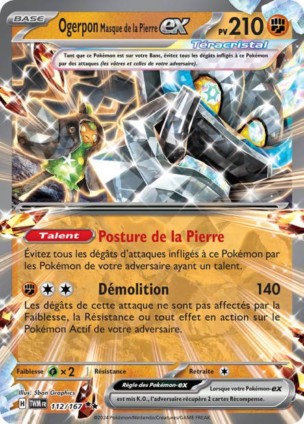 Ogerpon Masque de la Pierre ex